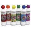 Crafty Dab Crafty Dab 077715 Non-Toxic Washable Kids Tempera Paint Set; 1 Oz Bottle; Assorted Shimmer Colors; Set Of 6 77715